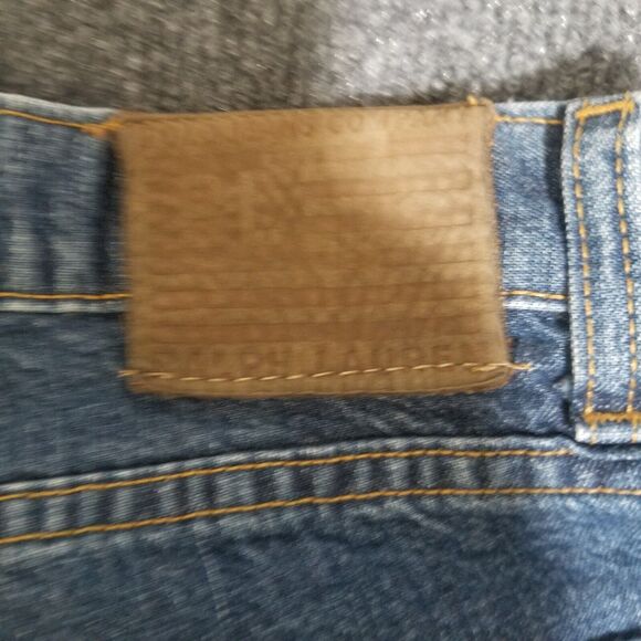 Ralph Lauren Saturday Jeans Womens 14 Straight Vintage 90s Baggy Blue - Picture 10 of 10